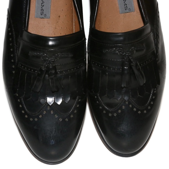 Stacy Adams Sz 11 M Black Comfort-flex Wing Tip main image 8